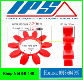 Vòng đệm GR140-Khớp nối GR140 - IPS cung cấp chất lượng cao giá tốt nhất thị trường 