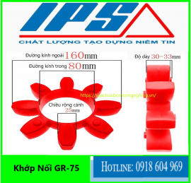   Khớp nối GR75 -Vòng đệm GR75