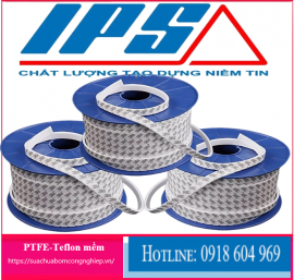 IPS cung cấp các loại Kích thước Băng cuộn PTFE-Teflon mềm