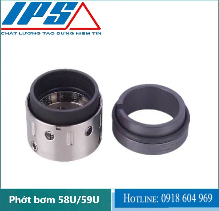Phớt bơm công nghiệp 58U/59U-50 , Phớt làm kín trục bơm 58U/59U-50