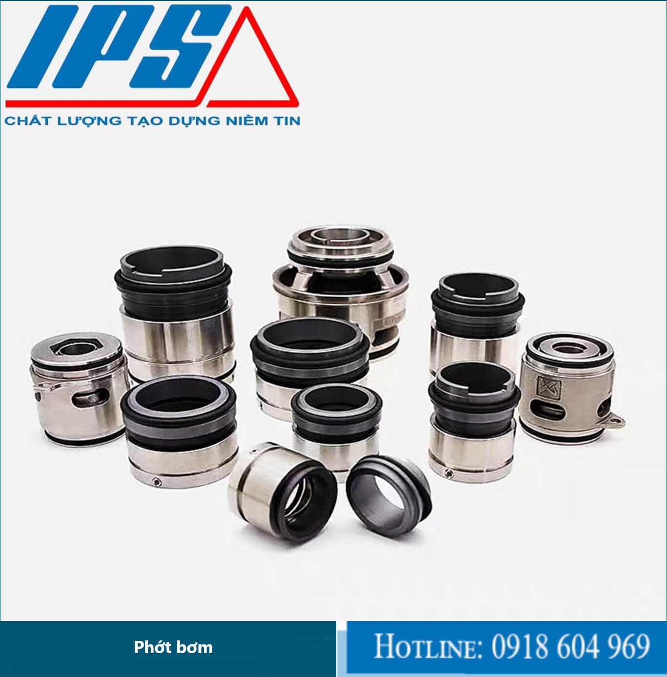 Mechanical seals for Grundfos pumps—IPS