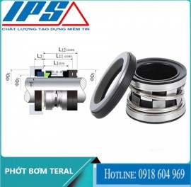 Phớt máy bơm trục ngang Teral , Phớt bơm 2100 - 60 Hotline 0918 604 969