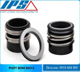 Phớt máy bơm MG13-25/G6 ( đường kính trục 25 mm x độ dày vòng tĩnh 8,5 mm )