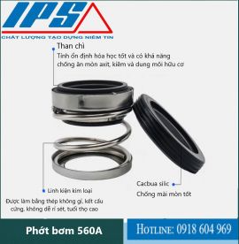 Phớt bơm 560A Chất Lượng Cao - Giá Tốt Nhất Tại Bình Dương