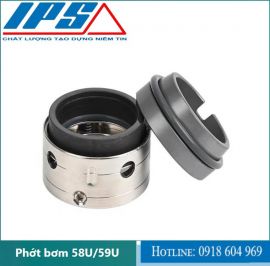 Phớt bơm công nghiệp Grundfos type 58U/59U-53 ( Phớt bơm chụi nhiệt )