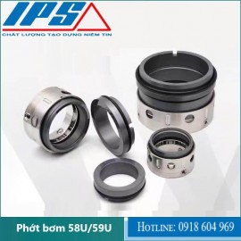 Phớt bơm 58U/59U vật liệu SiC/SiC/Viton/SUS