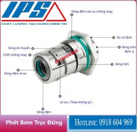 PHỚT BƠM TRỤC ĐỨNG PENTAX MSVA 6/11