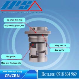 Phớt bơm Grundfos trục đứng CR/CRN