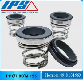 Phớt bơm 155-13 vật liệu SiC/ SiC/ Viton/ SUS304