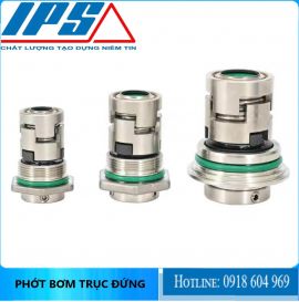  Phớt máy bơm trục đứng đa tầng mã CR/CRI/CRN (Vật liệu SiC/SiC/VITON/SUS304)