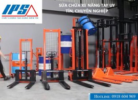 SỬA CHỮA XE NÂNG TAY: KHẮC PHỤC SỰ CỐ MỘT CÁCH NHANH CHÓNG